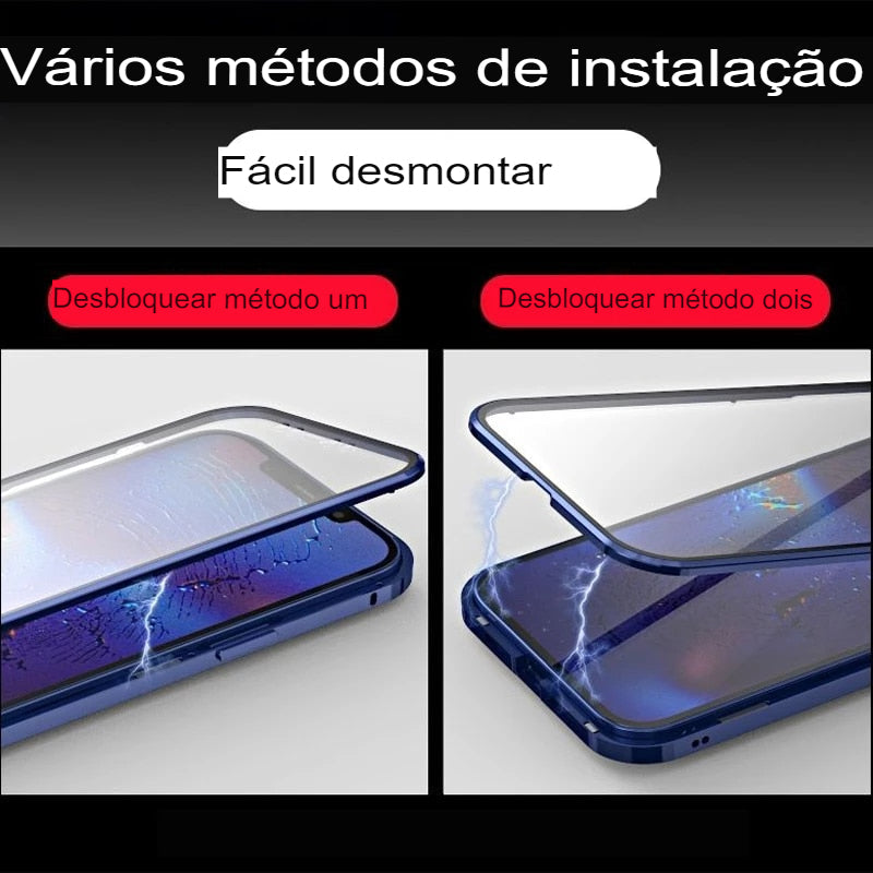 Onbreekbare iPhone Flip360 MagneetCase